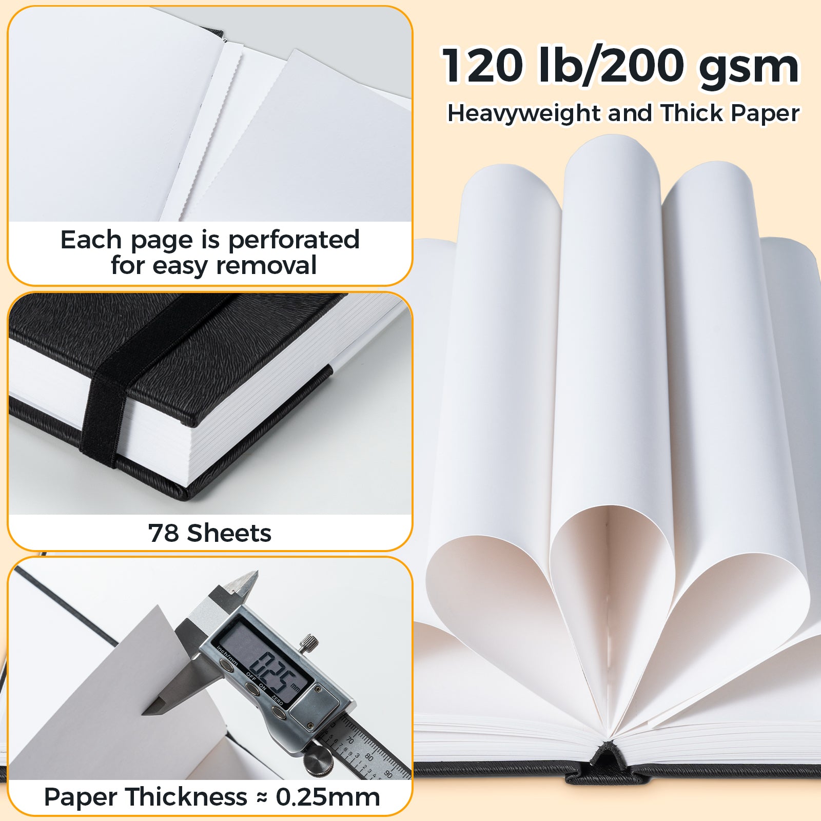 Ohuhu Marker Pads Art Sketchbooks for Markers