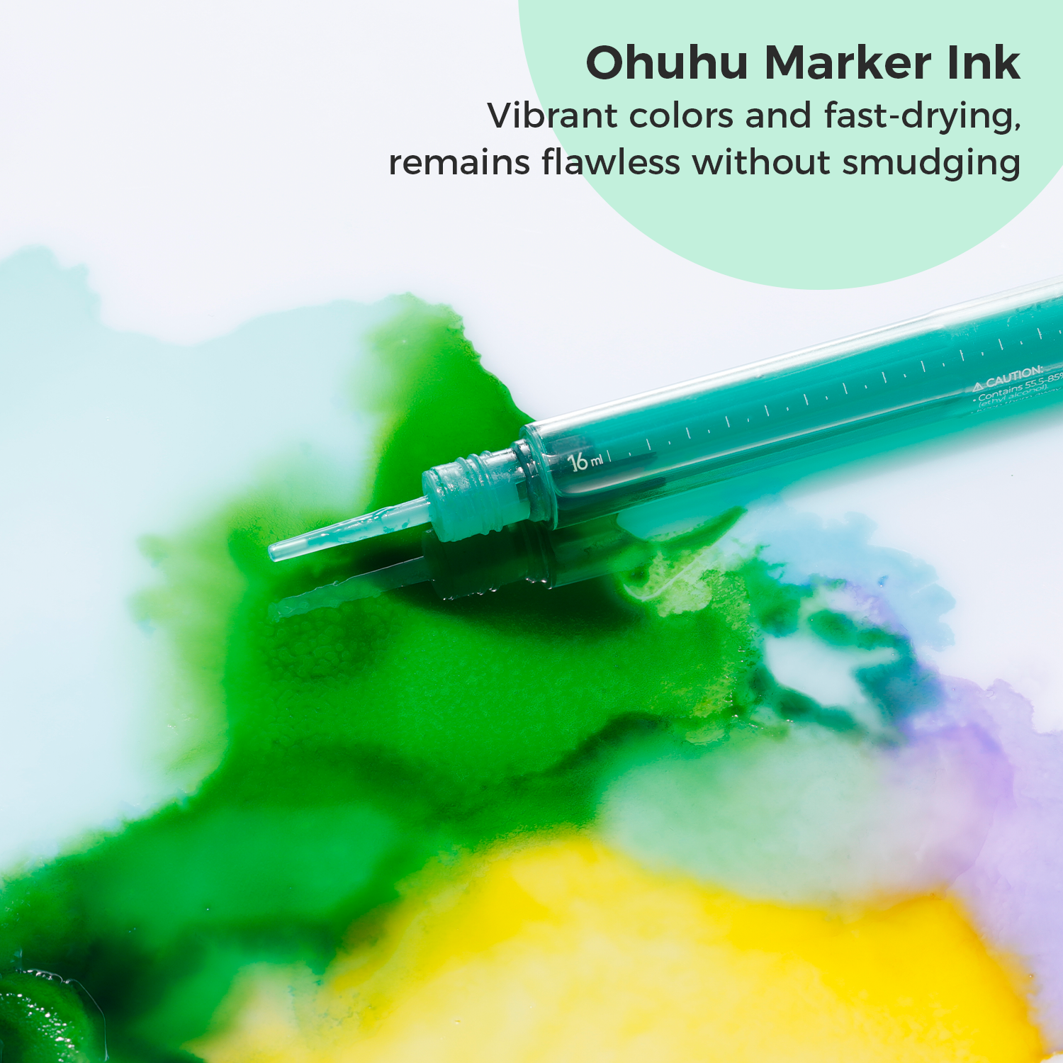 Ohuhu Marker Ink YR313 / E763 / BR2 Refill for Alcohol marker