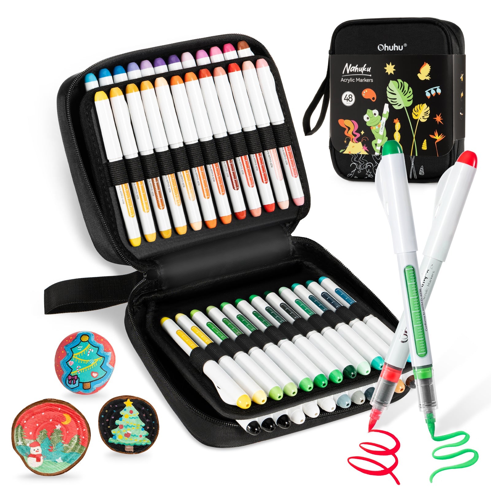 Ohuhu Nahuku Direct-ink Acrylic Markers